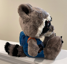 Disney Parks Rocket the Raccoon Guardians of the Galaxy 10" Big Feet Plush Doll image 3