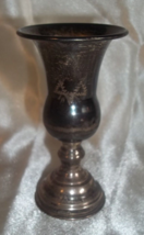 Vintage Solid Sterling Silver Jewish Judaica Wine Goblet Cup Star Of Dav... - £31.18 GBP