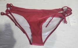 New Bikini Bottom Bathing Suit Lined  Woman&#39;s Size Large Rose - $186.39 MXN