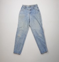 Vintage 90s Streetwear Womens 6 Distressed High Waist Tapered Leg Denim ... - $29.65