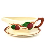 Franciscan Vintage Apple Ware Gravy Boat Hand Decorated Earthenware USA - €16,79 EUR