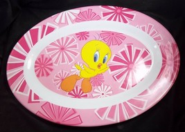 Tweety Bird melamine oval platter by Gibson - £6.25 GBP