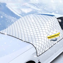 Car Windshield Snow Cover Magnetic Thickened Ice Protection Windscreen Cover - £27.42 GBP