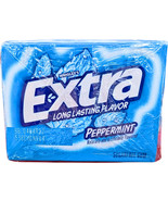 Wrigley's Extra Peppermint Sugar Free Chewing Gum 10 Packs x 15 Pcs EXP ... - $22.83