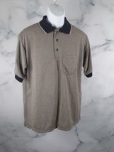 American Wear Polo Tan Shirt Men’s Medium M - $285.16 MXN