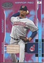 2003 Leaf Certified Materials Red Materials Ricardo Rodriguez 56 Indians 115/250 - £3.14 GBP