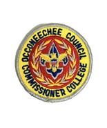 Vtg Occoneechee NC Council Commissioner College Patch BSA Boy Scouts Of ... - $8.55