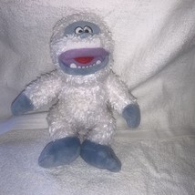 Abominable Snowman Rudolph the Red Nosed Reindeer Plush 9” 50 Year Still Glowing - £6.18 GBP