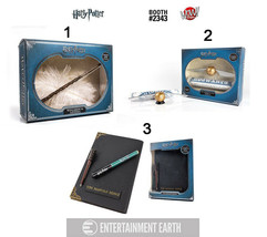 SDCC 2018 Harry Potter EE Exclusive Debut SET - Snitch, Leviosa Wand, Diary - $98.00