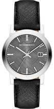 【BURBERRY】The City BU9030 Large Check Black Dial Unisex Watch - 38mm - Warranty - £215.02 GBP
