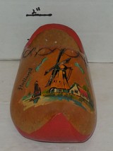 Souvenir Miniature Wooden Shoe Clog Made In Holland - £18.05 GBP