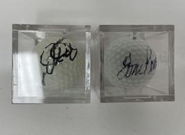 PGA Golf Stars Signed Autographed Lot of (2) Golf Balls - $9.99