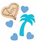Beach Love Confetti Wedding Bridal Shower Engagement Pool or Luau Party - £2.54 GBP
