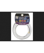 VIDO COAXIL CABL 12&#39;L WT - $26.68 CAD