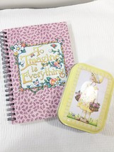 Mary Engelbreit To Imagine Is Everything Spiral Journal &amp; tin notebook 1... - £12.53 GBP