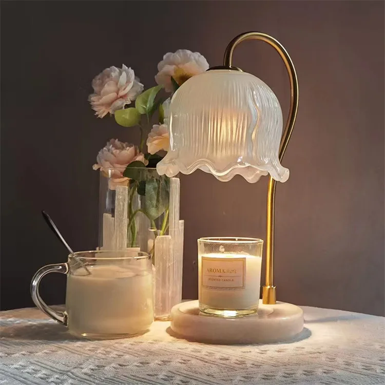 Nordic Candle Warmer Lamp Light Luxury Melting Candle Lamp Bedroom Ins S... - $72.21+