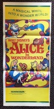 *Walt Disney&#39;s ALICE IN WONDERLAND (1951) Australian Daybill Great Art &amp;... - £119.90 GBP