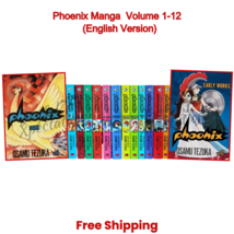 Phoenix Manga English (Vol. 1-12 End) Osamu Tezuka Comics-Price for 1 Si... - $687.03 MXN
