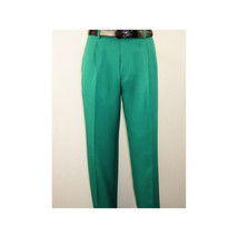 Men 2pc Walking Leisure Suit Short Sleeves By DREAMS 255-14 Solid Emerald green image 4