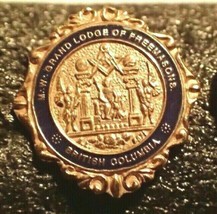 Freemasons Pin - M. W. Grand Lodge of Freemasons British Columbia - $34.95
