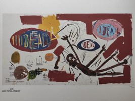 Jean-Michel Basquiat Signed Lithograph Victor 2544 with Ceritficate - £54.27 GBP