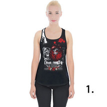 T-shirt gothic with skulls Mexican death Santa muerte custom print - £24.50 GBP