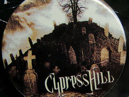 Collectable Cypress Hill Graveyard Rock Badge Button Pinback Vintage NOS - £11.86 GBP