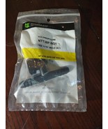 Poly Cross 3/8&quot; Hose Barbs, 11/16&quot; male UN,  Green Leaf - $5.82