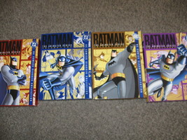 NICE LOT of 4 Complete Batman Animated Series Box Sets DVD 1, 2, 3, 4 DC One - £30.36 GBP