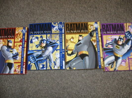 NICE LOT of 4 Complete Batman Animated Series Box Sets DVD 1, 2, 3, 4 DC One - £28.84 GBP