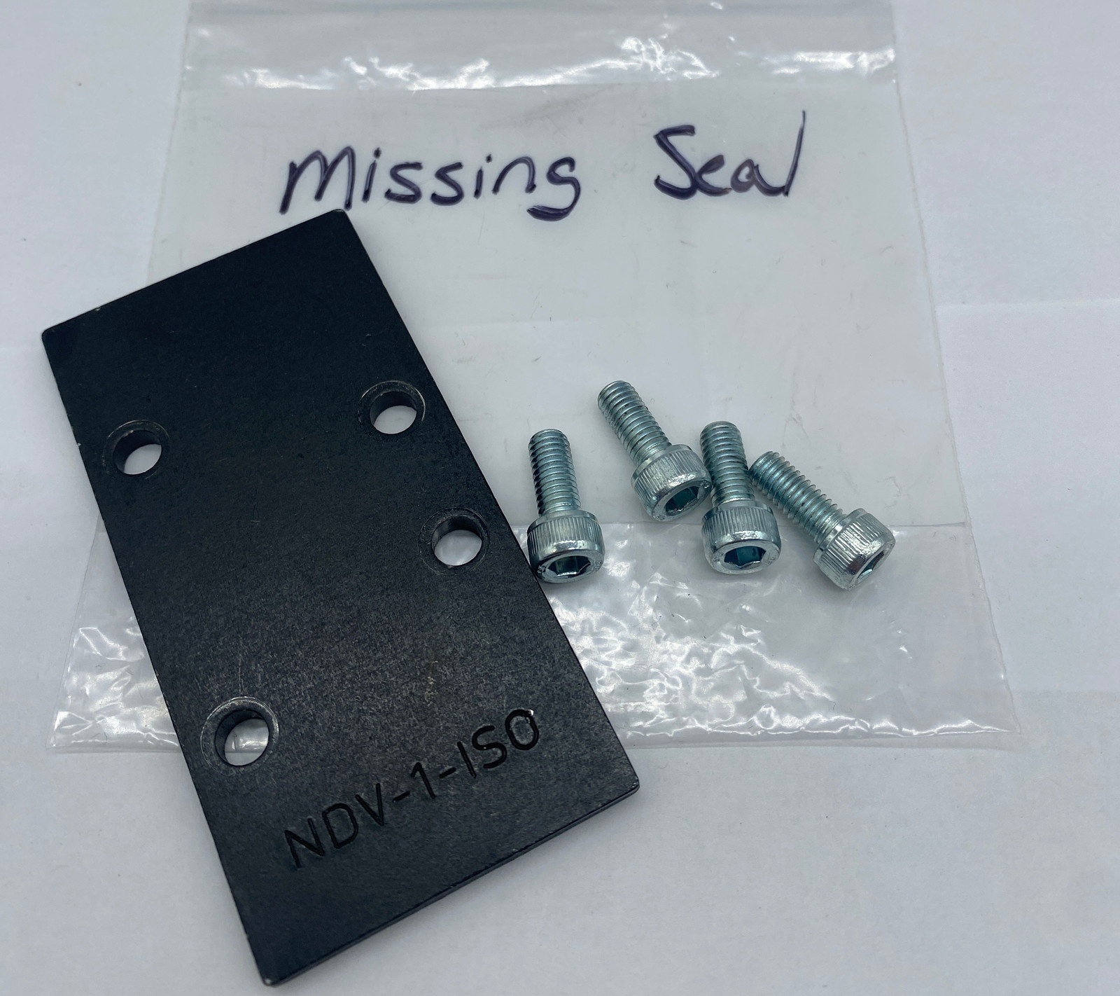 NEW Festo NDV-1-ISO Valve Cover Plate  - $12.65