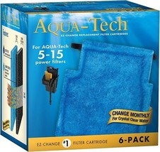 Aqua-Tech EZ-Change Replacement Filter Cartridges for Clear Aquarium Wat... - $758.32 MXN