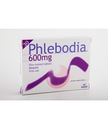 Phlebodia 600 Mg, 30Tab Heavy Legs, Venous Insufficiency, Hemorrhoids - £28.24 GBP