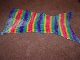 Mermaid Tail Fleece Blanket with Enclosed Bottom - $19.99