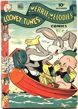 Looney Tunes And Merrie Melodies #48-1945-BUGS BUNNY--PORKY PIG--DELL - £39.96 GBP