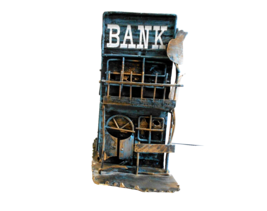 Unbranded Bank Building Metal Bank - £19.70 GBP