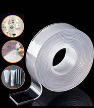5 Pack-Double Sided Nano Tape Heavy Duty – Clear Mounting Adhesive Tape ... - $13.99