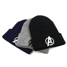 Winter Beanie Hat A Logo Embroidery Men Women Adult Teens Youth Ski Snow... - $304.58 MXN