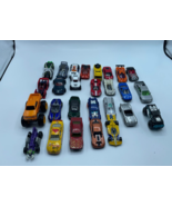 Diecast Car Lot of 27 Hot Wheels, Matchbox Other Various Toy Car Makers - $12.34