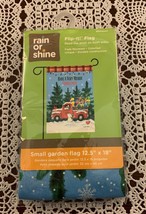 Chesta Co Lowes Double Sided Garden Flag 12 x 18 Holiday Themed Vintage ... - $11.99