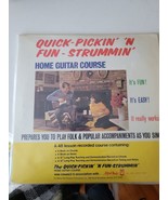 Quick-Pickin N Fun-Strummin Home Guitar Course Alfred Music M Manus Vint... - £11.67 GBP