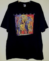 Santana Concert Tour Shirt Vintage 2002 Shaman Artwork By Gutierrez Size... - £86.52 GBP
