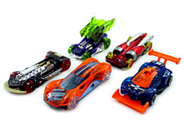  SET*5 Car Models, X-RAYCERS Hotwheels Scale 1:64, New - £31.94 GBP