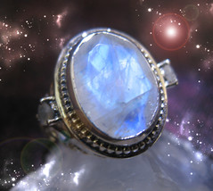 Haunted Ring An Entire Library Of Powerful Secret Wealth Blessings High Magick - £92.65 GBP