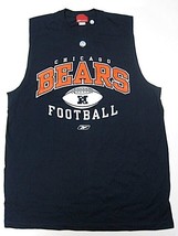 Chicago Bears NFL Reebok Sleeveless Tank Top Gym Shirt Blue Big & Tall Large L - $8.99