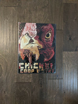 16&quot;  Chicken Coop rooster icon 3d cutout retro USA STEEL plate display ad Sign - £31.30 GBP