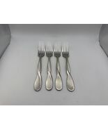 Set of 4 Oneida Stainless Steel SATIN AQUARIUS Dinner Forks - $139.99