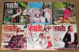 6 NEEDLE &amp; THREAD Sewing &amp; Craft Including the 1981 Premiere Vol 1, No 1 Issue - £27.65 GBP