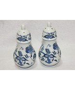 Vintage Blue Danube Salt &amp; Pepper Shakers - £27.59 GBP