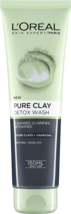 L&#39;Oreal Paris Pure Clay Charcoal Detox Face Wash, 150 ml - £19.16 GBP